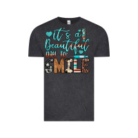 Vintage Black it’s a beautiful day to smile Vintage Tee - JahusDesignShop