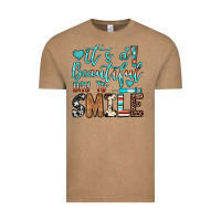 Vintage Coffee it’s a beautiful day to smile Vintage Tee - JahusDesignShop