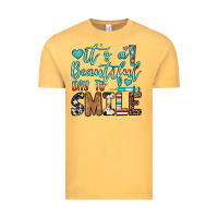 Vintage Mustard it’s a beautiful day to smile Vintage Tee - JahusDesignShop