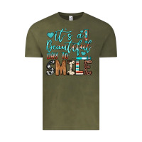 Vintage Olive it’s a beautiful day to smile Vintage Tee - JahusDesignShop