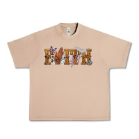 Burro faith with praying hands Urban Heavy Tee - NancyCooperArtShop