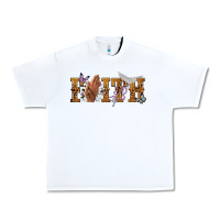 White faith with praying hands Urban Heavy Tee - NancyCooperArtShop