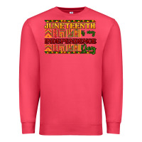Cardinal Juneteenth is my Independence day Premium Sweatshirt - HowdyJamesFarm