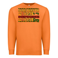 Carrot Juneteenth is my Independence day Premium Sweatshirt - HowdyJamesFarm