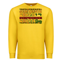 Lemon Juneteenth is my Independence day Premium Sweatshirt - HowdyJamesFarm