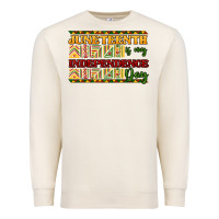 Sandshell Juneteenth is my Independence day Premium Sweatshirt - HowdyJamesFarm