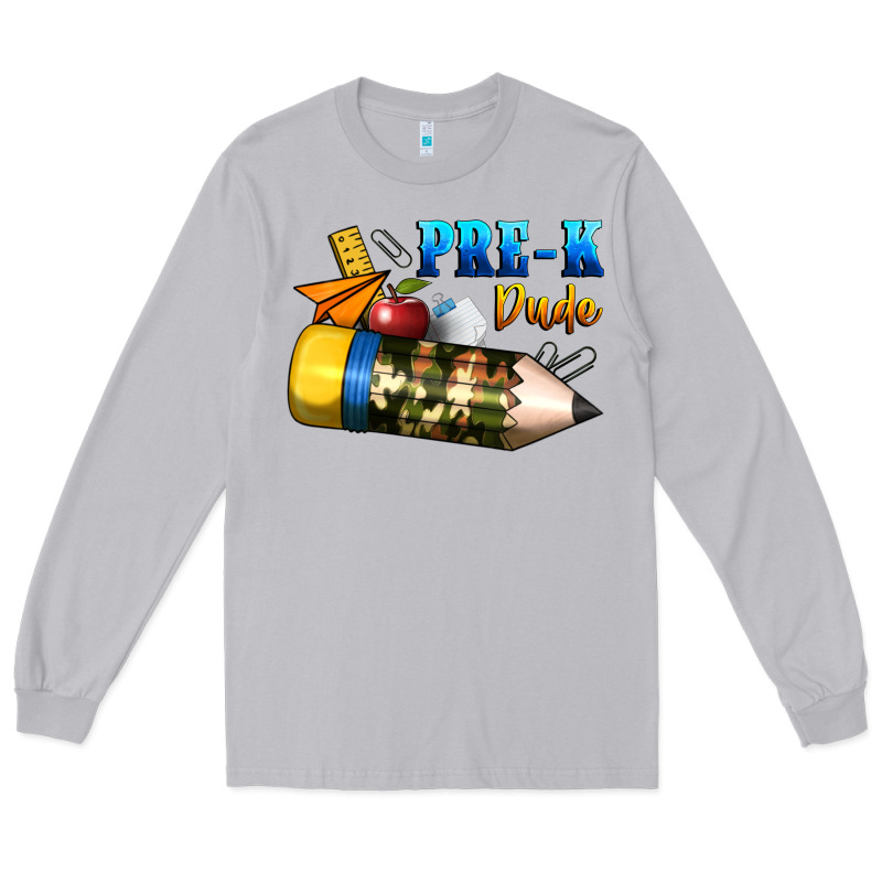 Pre K Dude Long Sleeve Tee by BundleAndBundleShop | Teevron