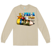 Mushroom pre k dude Long Sleeve Tee - BundleAndBundleShop