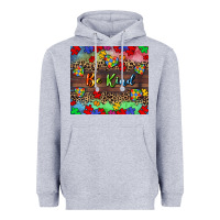 Heather Grey Be kind Heavyweight Hoodie - CowGirlArtShop