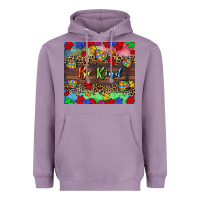 Lavender Be kind Heavyweight Hoodie - CowGirlArtShop