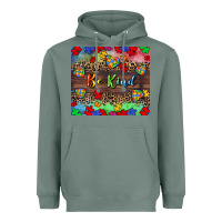 Sage Be kind Heavyweight Hoodie - CowGirlArtShop