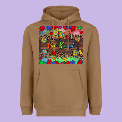 Be Kind Heavyweight Hoodie Designed By Cowgirlartshop