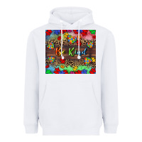White Be kind Heavyweight Hoodie - CowGirlArtShop