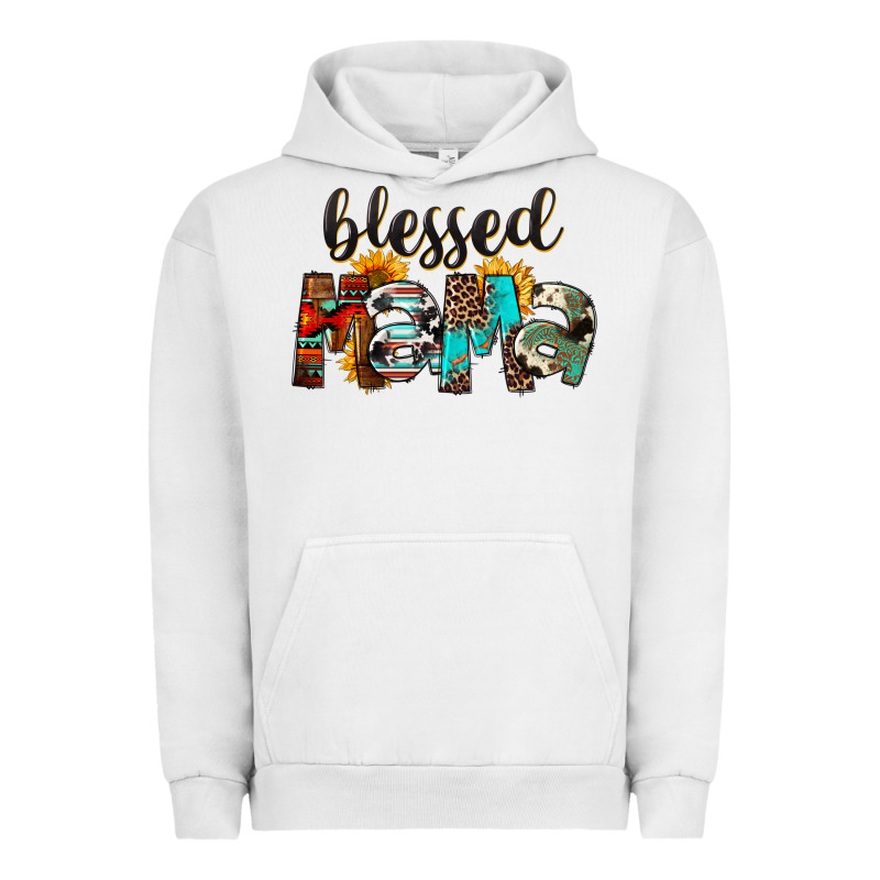 Blessed Mama Urban Hoodie by FaDigitalArtStudio | Teevron
