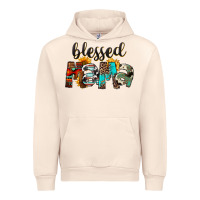 Sandshell Blessed Mama Urban Hoodie - FaDigitalArtStudio