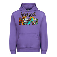 Tulip Blessed Mama Urban Hoodie - FaDigitalArtStudio