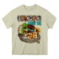 Mossy cowboys don't die Heavy Core Tee - AdoDesignShop