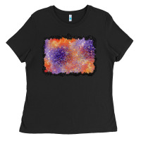 Black halloween background Ladies Tee - BundleAndBundleShop