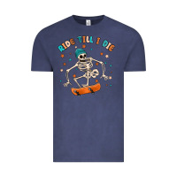 Vintage Denim ride till i die Vintage Tee - MaliasSmallBusiness