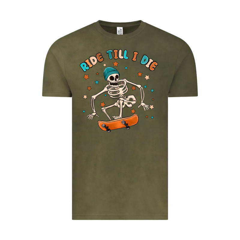 Ride Till I Die Vintage Tee by MaliasSmallBusiness | Teevron