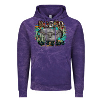 Cloud Purple rodeo kind of girl Vintage Hoodie - MaliasSmallBusiness