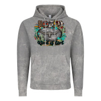 Cloud Rock rodeo kind of girl Vintage Hoodie - MaliasSmallBusiness