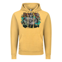 Vintage Mustard rodeo kind of girl Vintage Hoodie - MaliasSmallBusiness