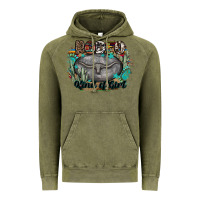 Vintage Olive rodeo kind of girl Vintage Hoodie - MaliasSmallBusiness