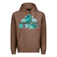 Chestnut ovarian cancer warrior Premium Hoodie - CowGirlArtShop