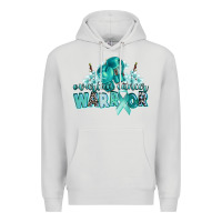 Dove Grey ovarian cancer warrior Premium Hoodie - CowGirlArtShop