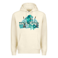 Sandshell ovarian cancer warrior Premium Hoodie - CowGirlArtShop