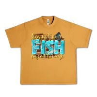Peanut Butter born to fish forced to work Urban Heavy Tee - NancyCooperArtShop