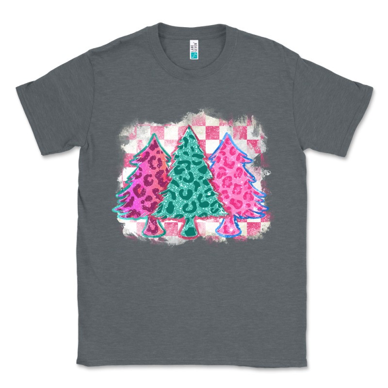 Christmas Leopard Trees Classic Tee by MaliasSmallBusiness | Teevron