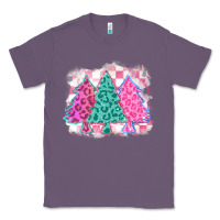 Lavender christmas leopard trees Classic Tee - MaliasSmallBusiness