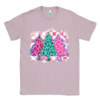 Lilac christmas leopard trees Classic Tee - MaliasSmallBusiness