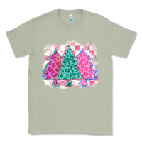 Matcha christmas leopard trees Classic Tee - MaliasSmallBusiness