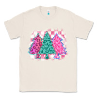Natural christmas leopard trees Classic Tee - MaliasSmallBusiness