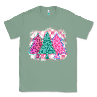 Sage christmas leopard trees Classic Tee - MaliasSmallBusiness