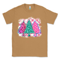 Toasted Coconut christmas leopard trees Classic Tee - MaliasSmallBusiness