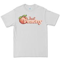 Dove Grey just peachy Premium Tee - JahusDesignShop