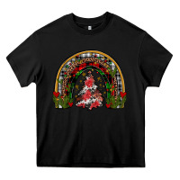 Black trees rainbow Heavy Core Tee - JahusDesignShop