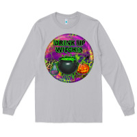 Moon Dust halloween round earrings Long Sleeve Tee - BundleAndBundleShop