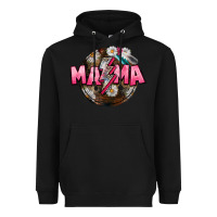 Black Mama lightning bolt Mother's Day Heavyweight Hoodie - CowGirlArtShop