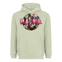 Matcha Mama lightning bolt Mother's Day Heavyweight Hoodie - CowGirlArtShop