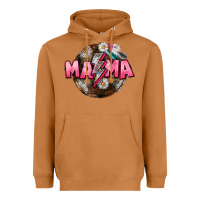 Meerkat Mama lightning bolt Mother's Day Heavyweight Hoodie - CowGirlArtShop