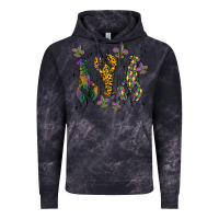 Cloud Black mardi gras crawfish Vintage Hoodie - MaliasSmallBusiness