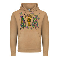 Vintage Camel mardi gras crawfish Vintage Hoodie - MaliasSmallBusiness