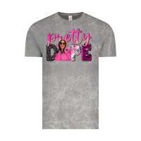 Pretty Dope Afro Woman Vintage Tee | Teevron