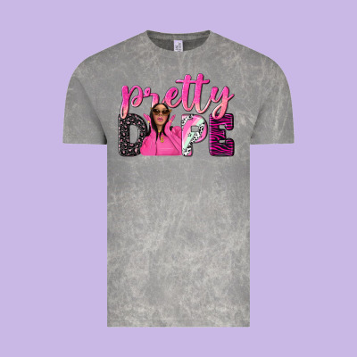 Pretty Dope Afro Woman Vintage Tee Designed By Nancycooperartshop