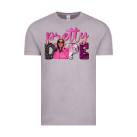 Vintage Zinc pretty dope afro woman Vintage Tee - NancyCooperArtShop